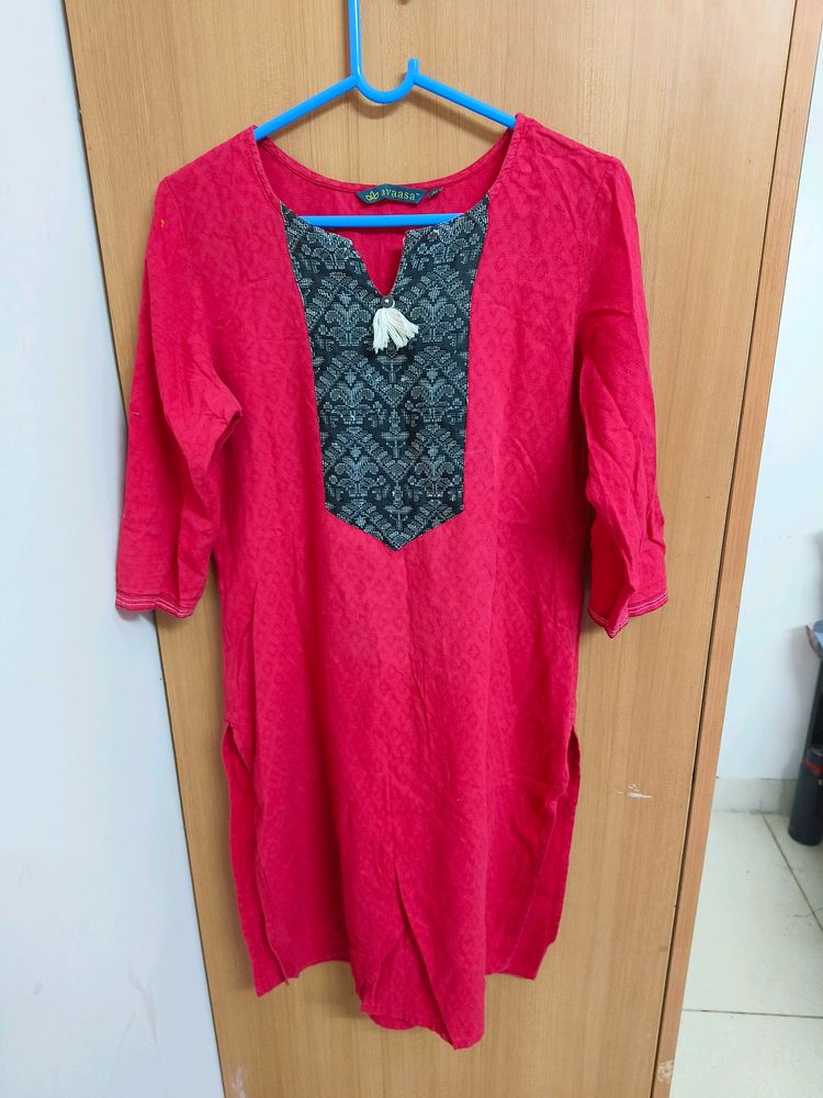 Avaasa Pink Kurti