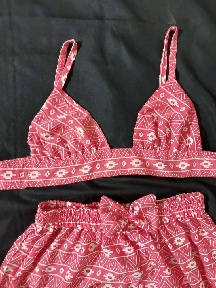 Co Ord Set For Women Beach Dress