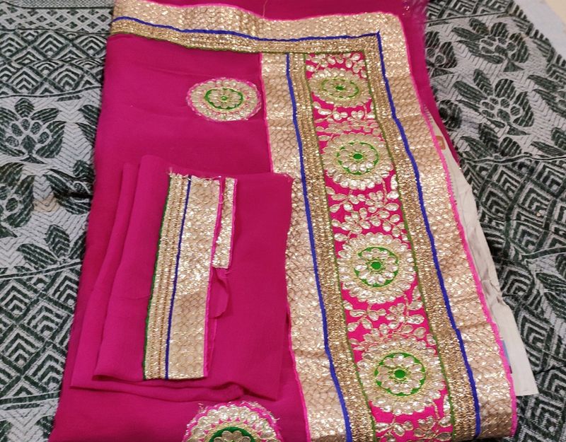 New Heavy Border Saree