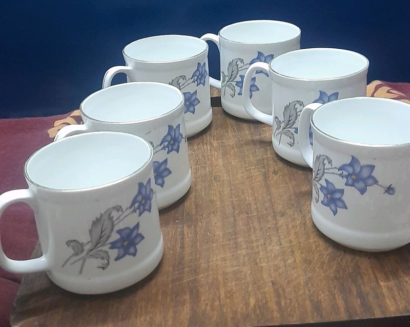 Set Of 6 Tea Cups