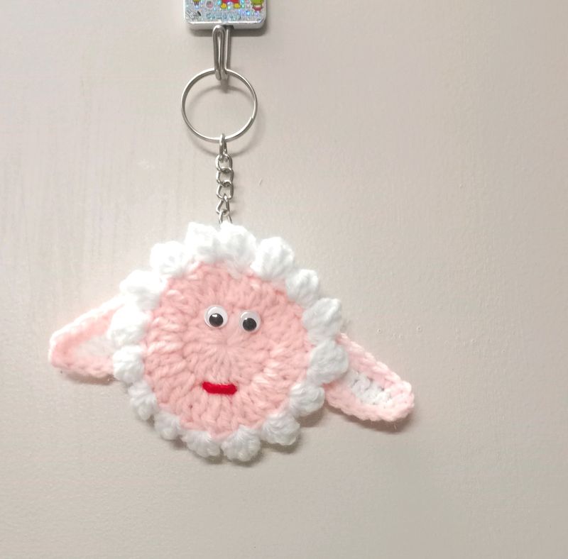 Crochet 🐑 Baaa Keychain