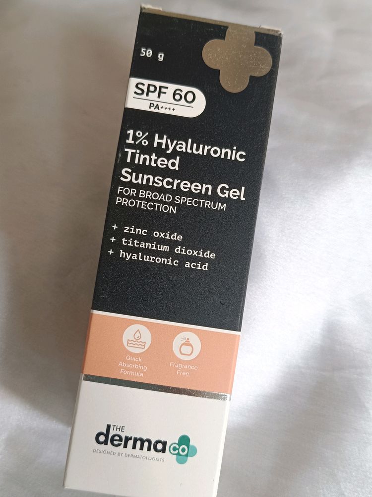 1% Hyaluronic Tinted Sunscreen Gel