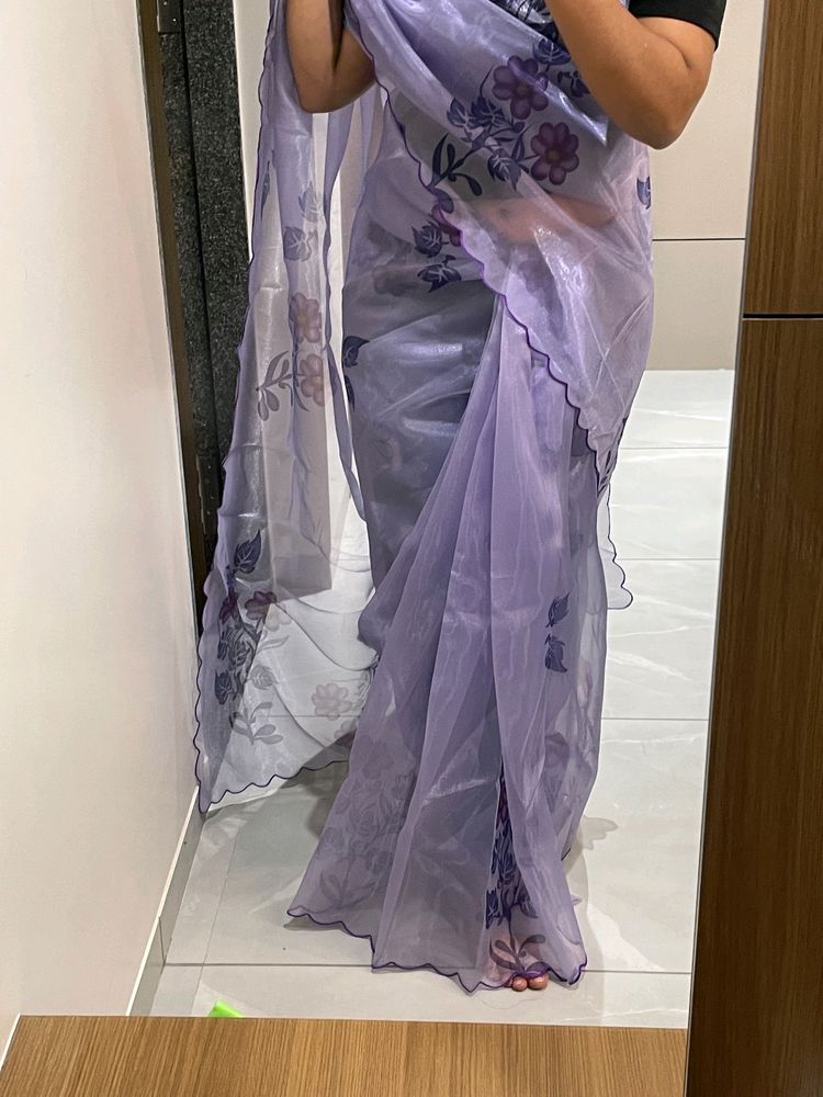 Organza Party wear Saree