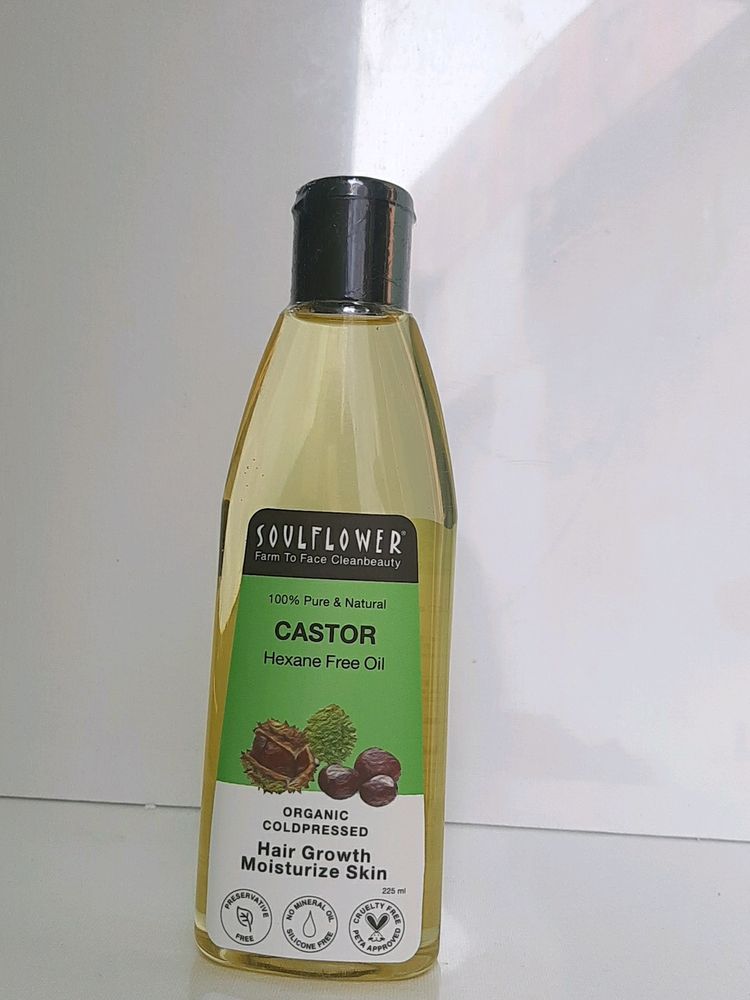 Soulflower Castor Oil Hexane Free