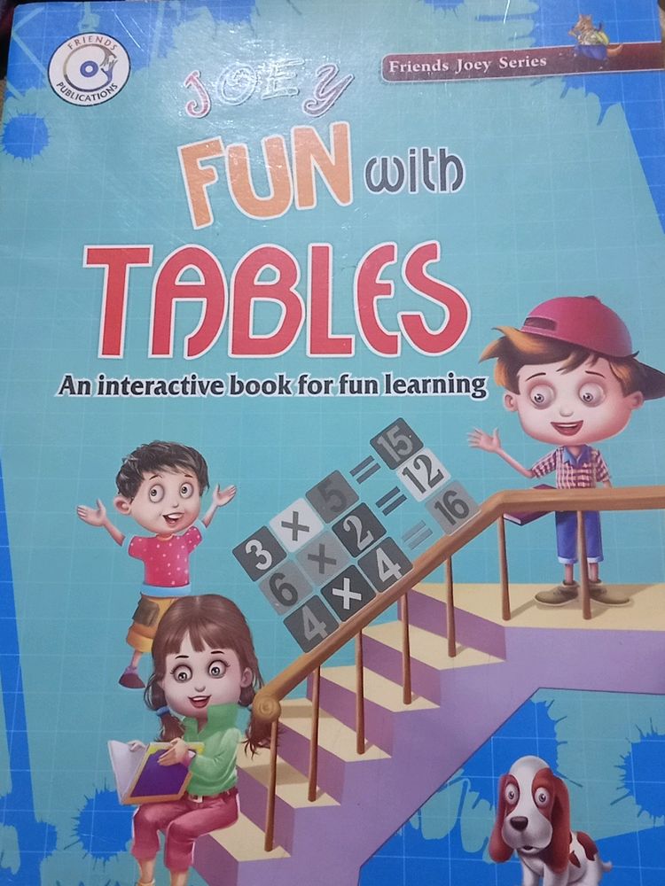 Joey Fun With Tables Book