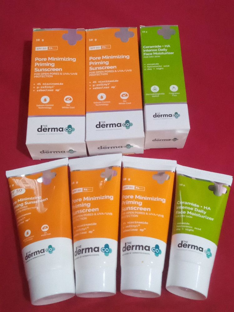 The Derma Co Sunscreen & Face Moisturizer