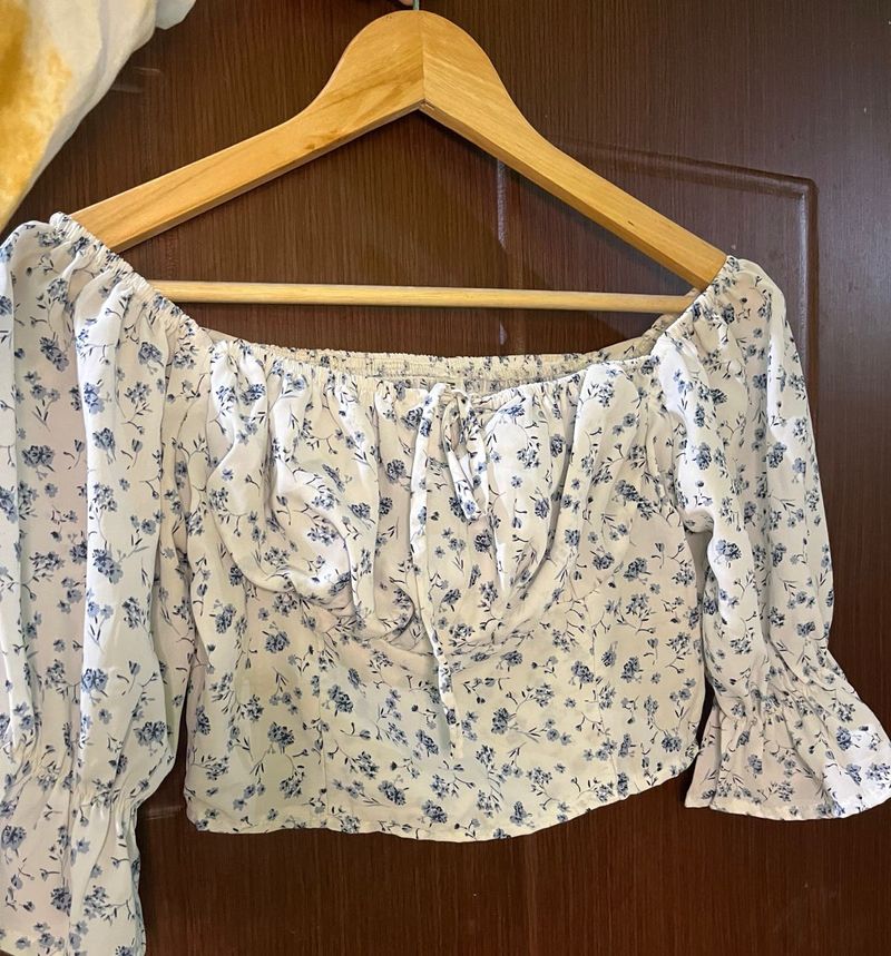 Floral Crop Top