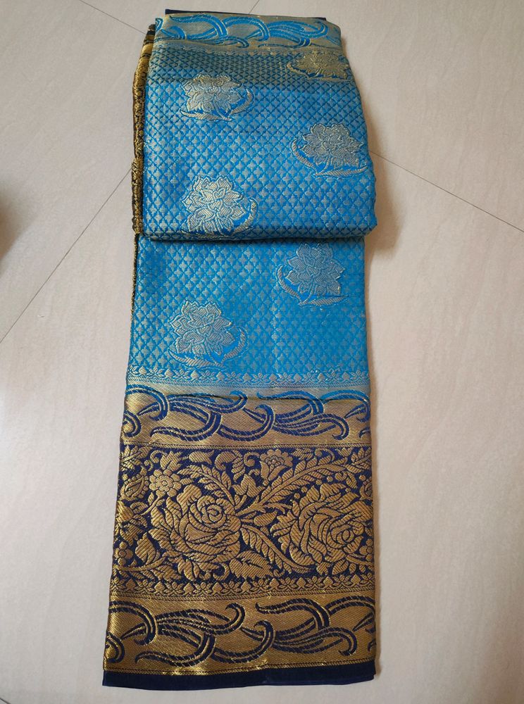 S10❤️Benarasi Saree For Sale - Unused