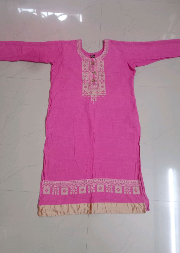 Pink Kurti