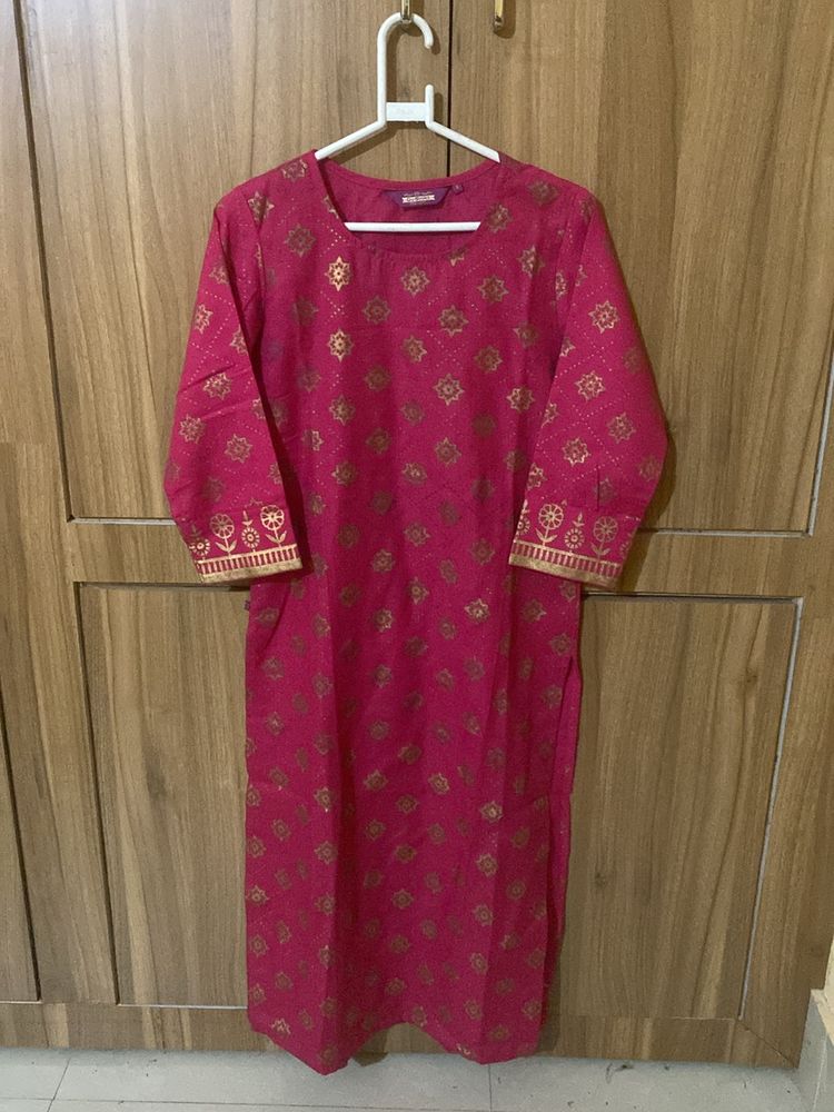 GoSriki Pink Kurti