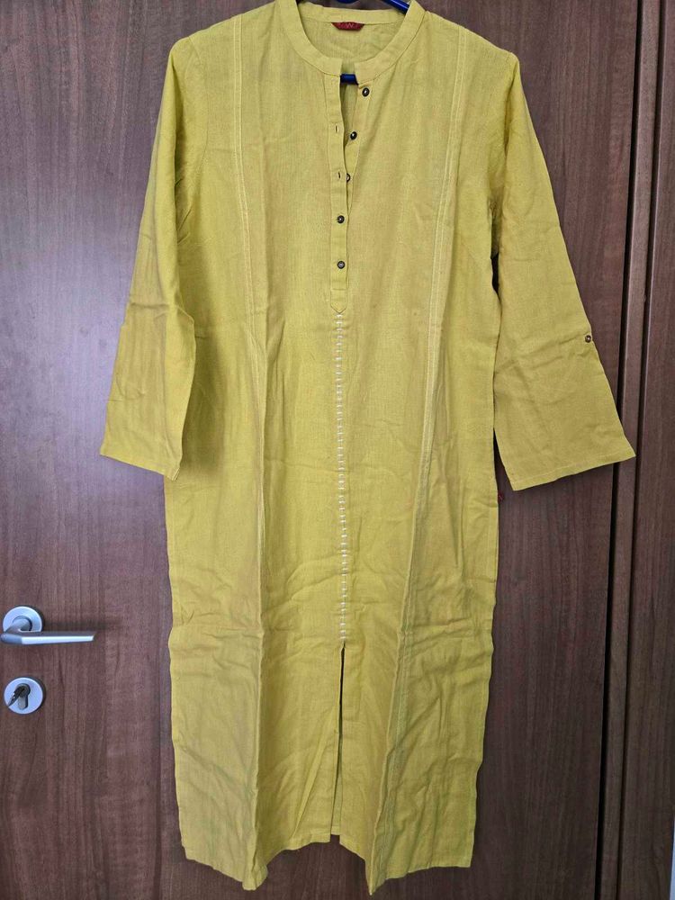 Yellow Festive Look Kurta