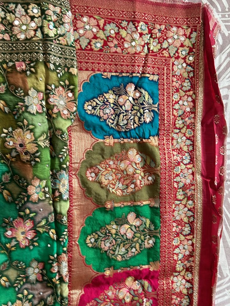 Heavy dupatta