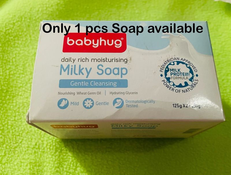 Babyhug Milky Soap Gentle Cleansing 125g