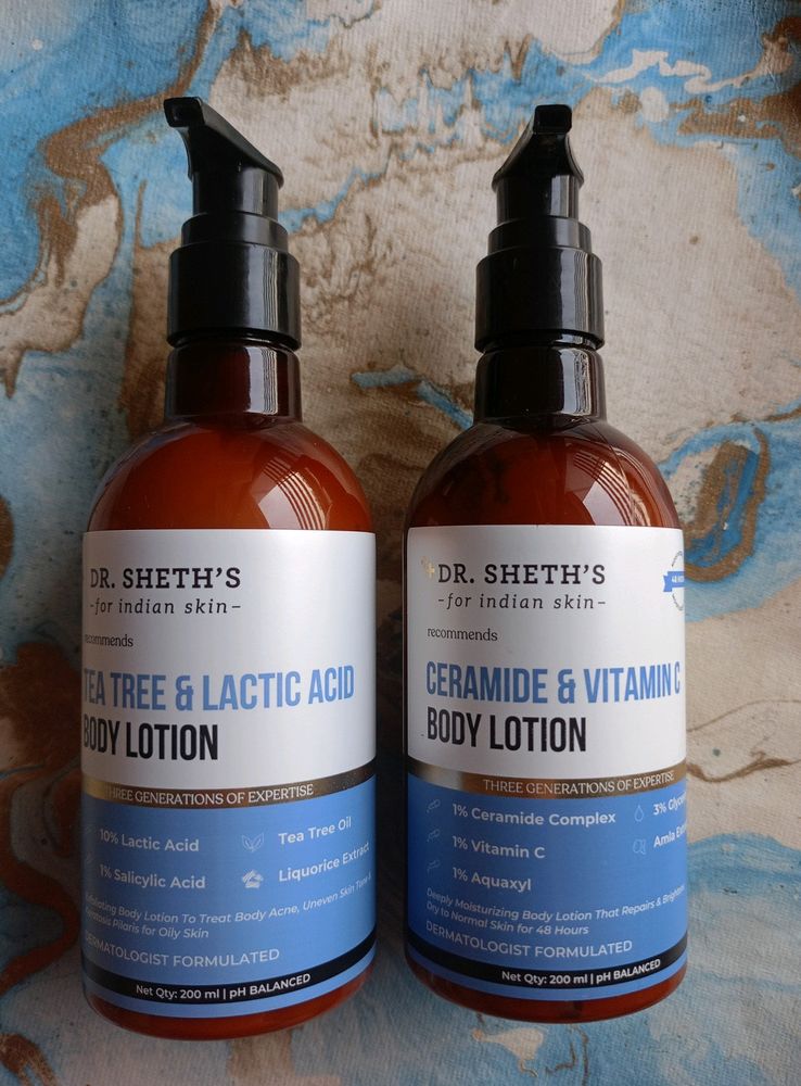 Set Of 2 Body Lotion From Dr. Sheth's