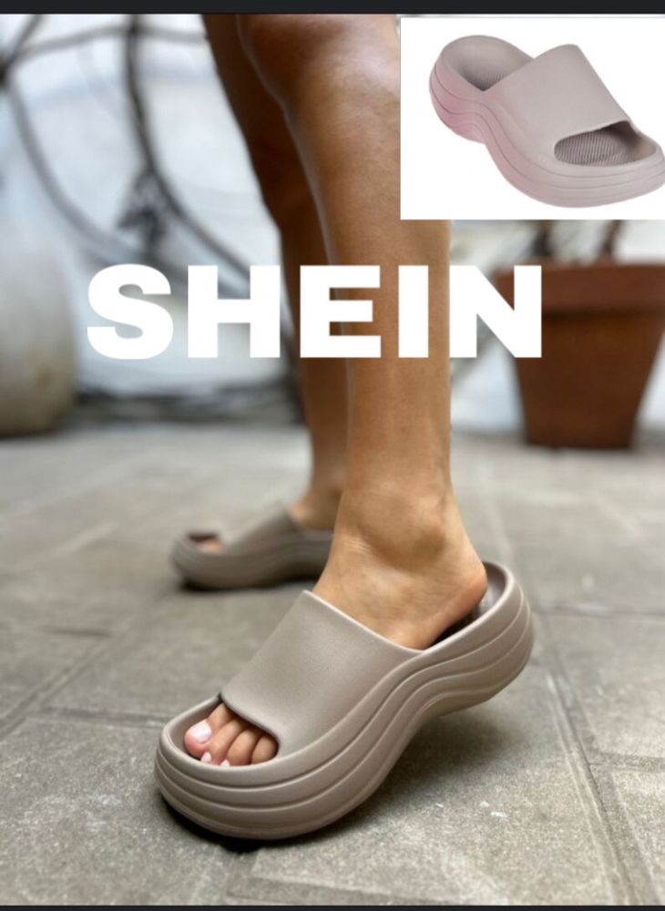 Shein Trendy Slides