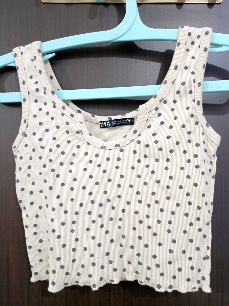 Zara Crop Length Top