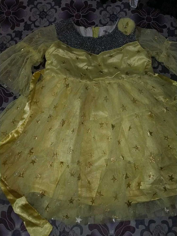 Net Frock For Baby Girl