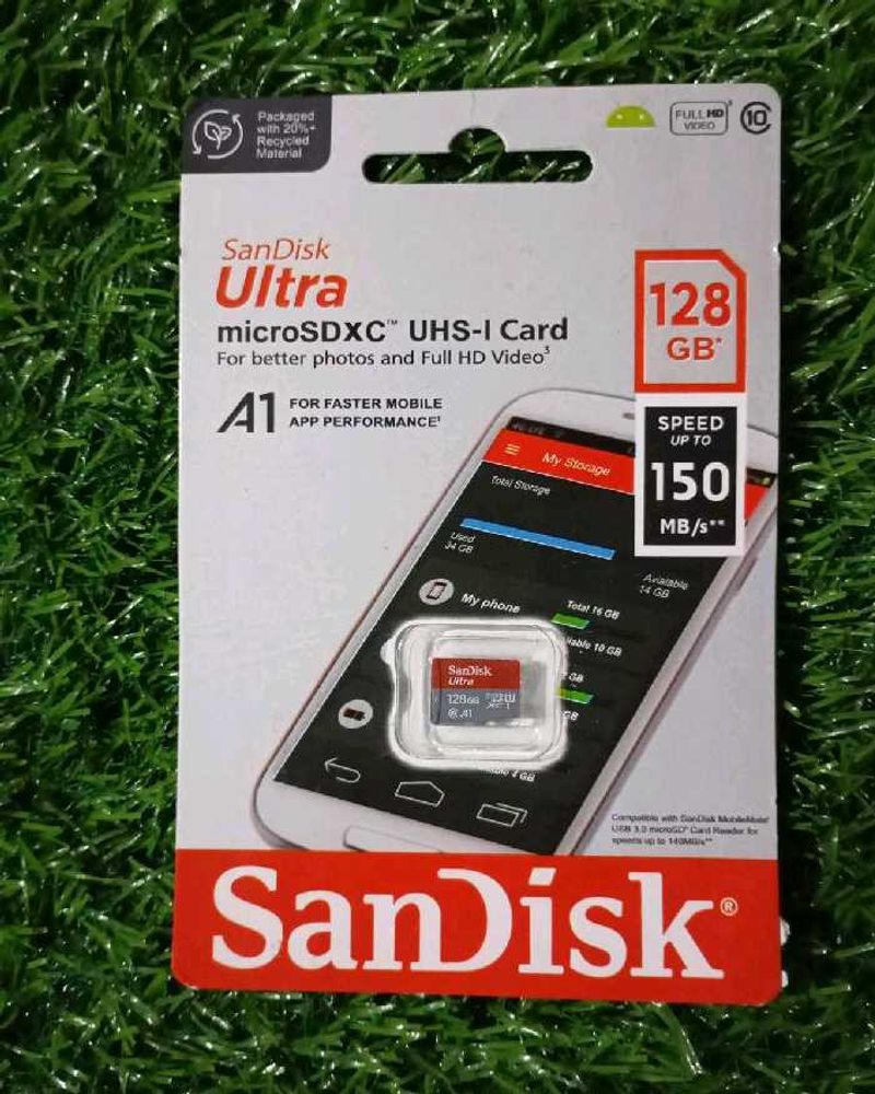 128 Gb Sandisk Memory Card Fix Rate