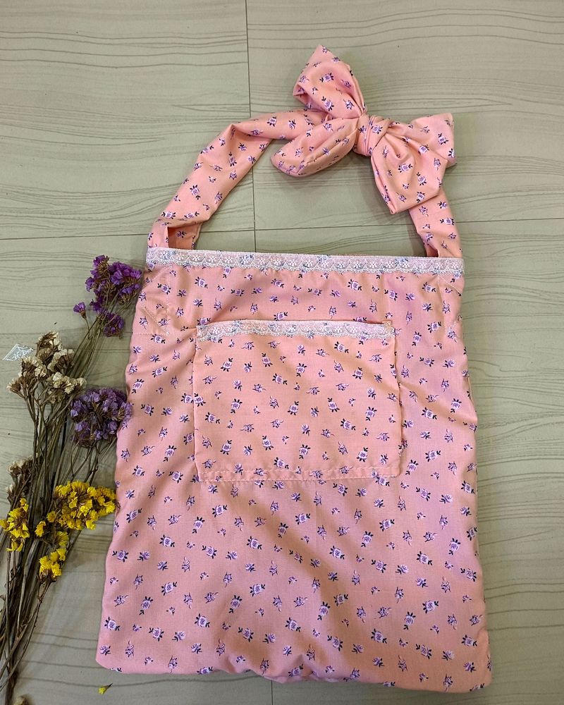 Peach Tote Bag