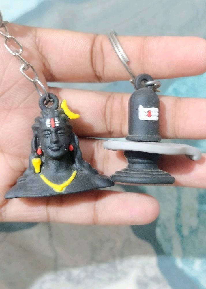 Shiv Ji Keychains Combo