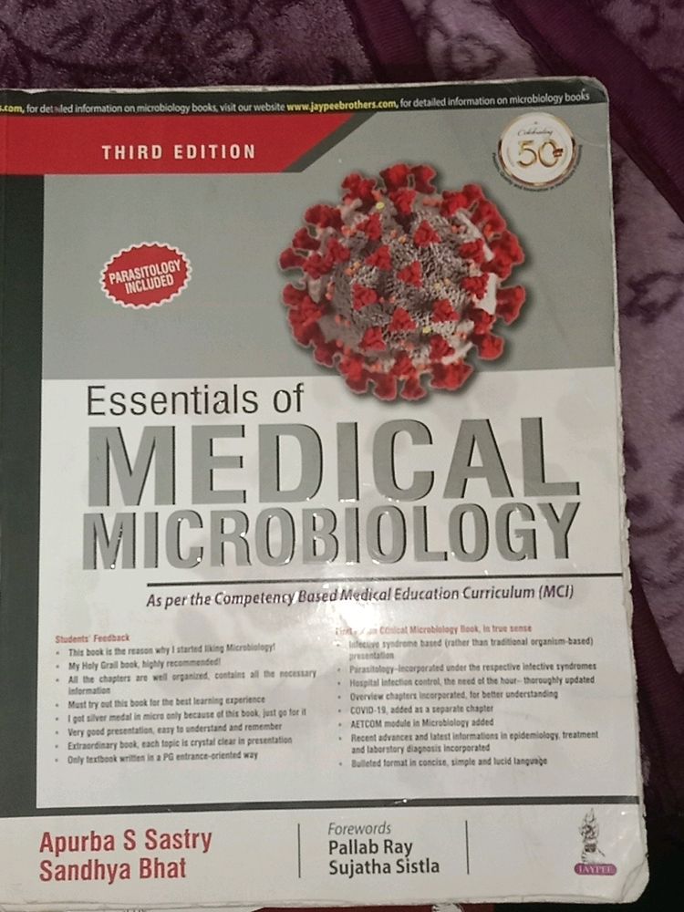 Microbiology 3rd Edition Apurba Sastry Book