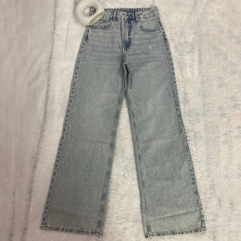 H&M Wide Leg Denim