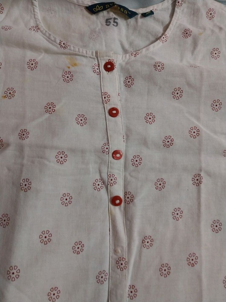 Traditional White Kurta