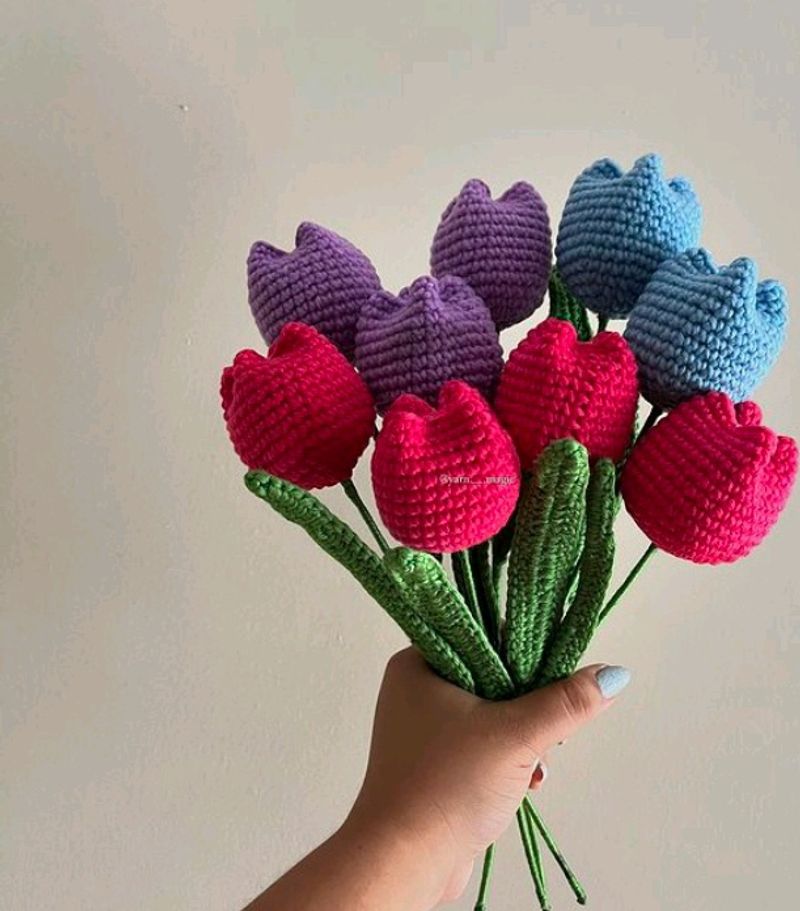 Crochet Tulip 🌷