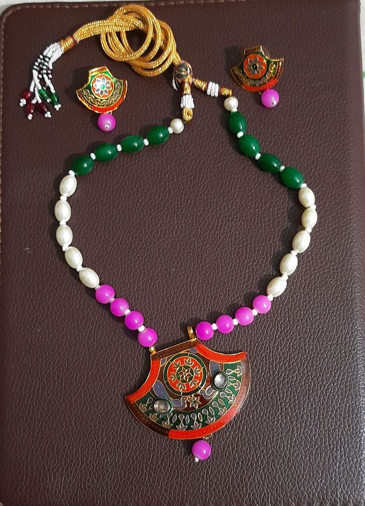 Necklace With Earrings Set