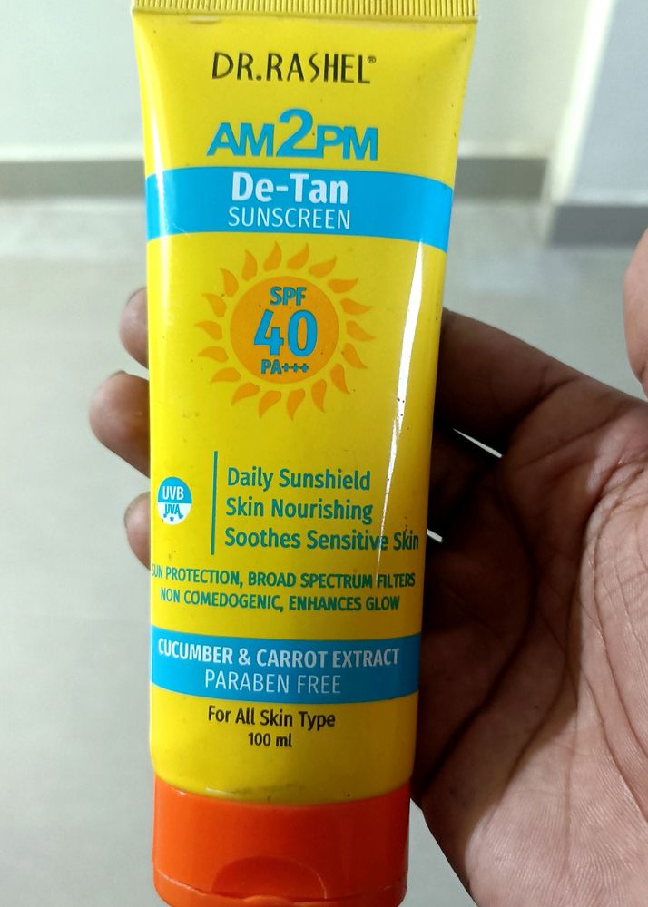 DR. RASHEL AM2PM Detan Sunscreen , Like New