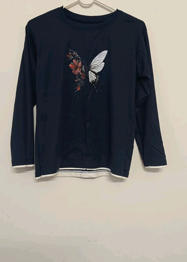 Full Sleves Butterfly Top