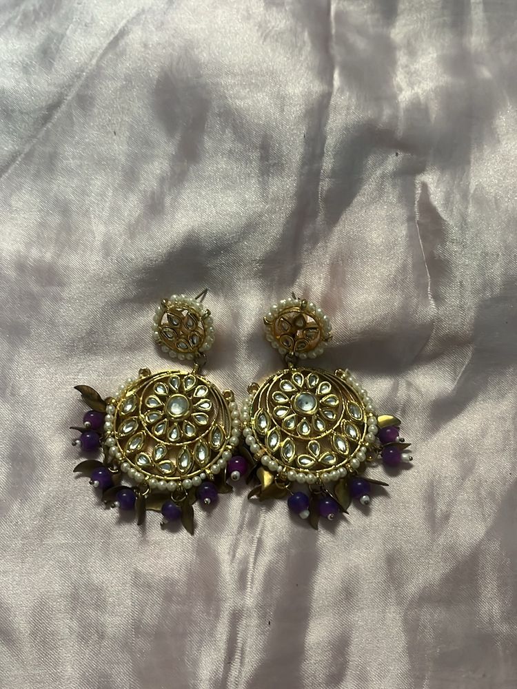 Beautiful Kundan Earrings