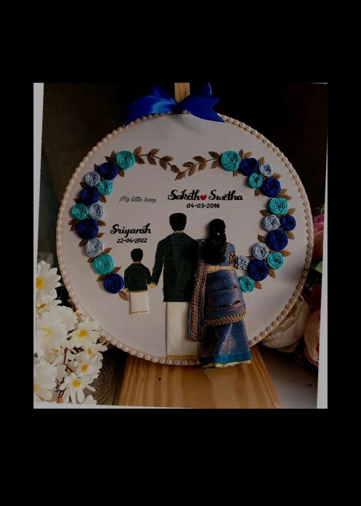 Embroidery Hoop For Kritika Verma