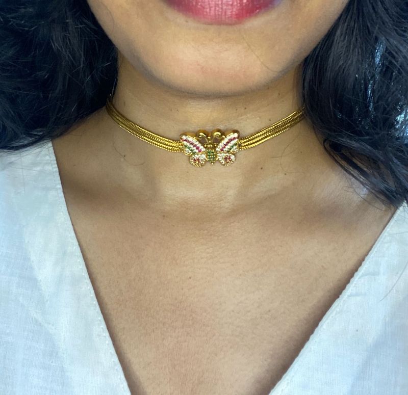 Cute Butterfly Chocker