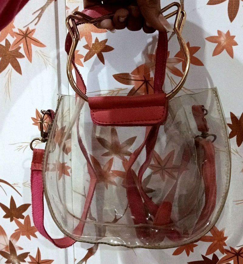 Transparent Sling Bag