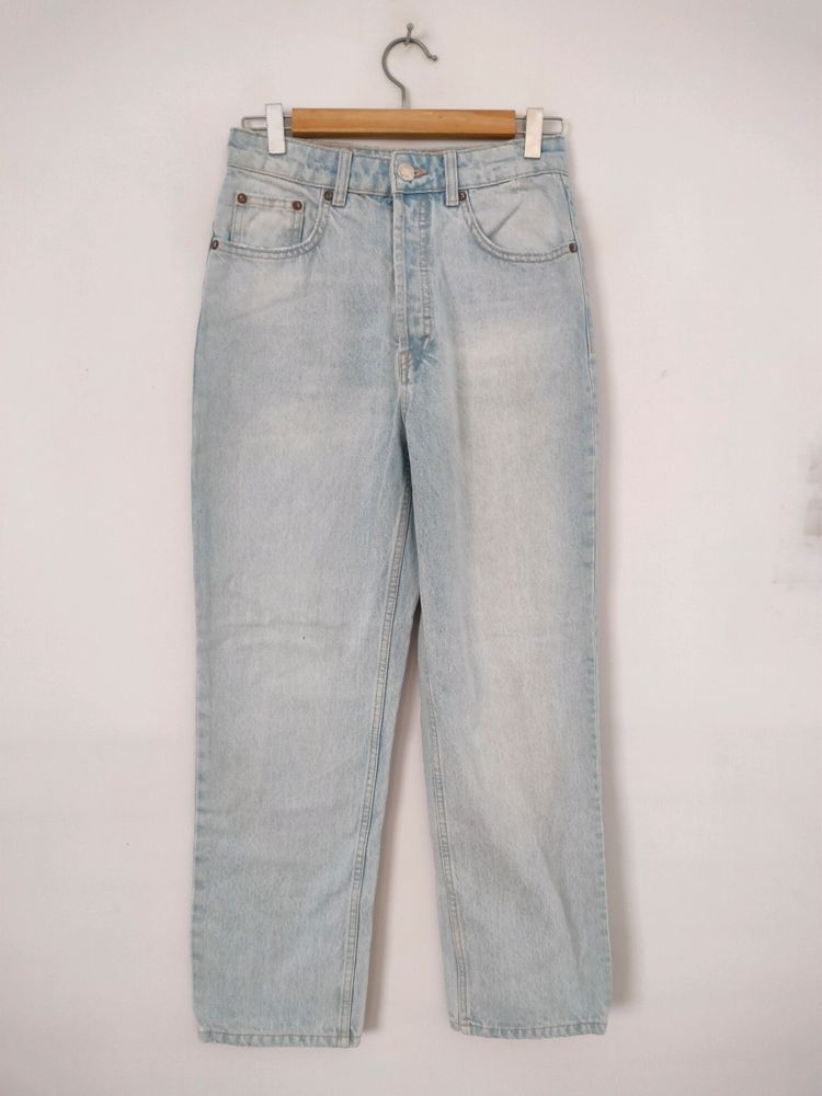 Blue Straight Fit Jean