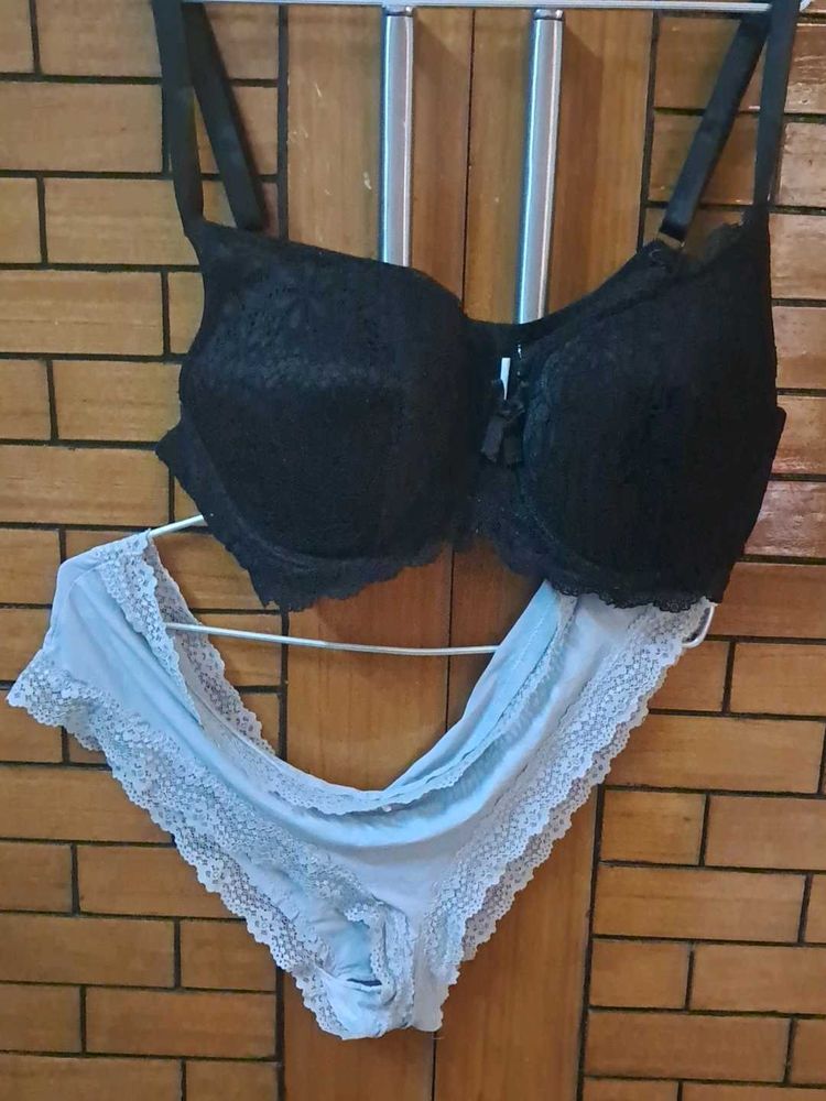 Combo Of  Five  Imported Fabric Bra N Panty