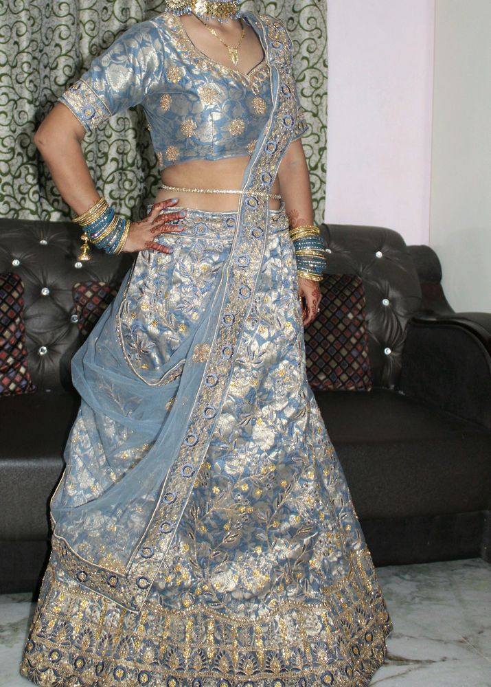 Lehnga With Jewellery