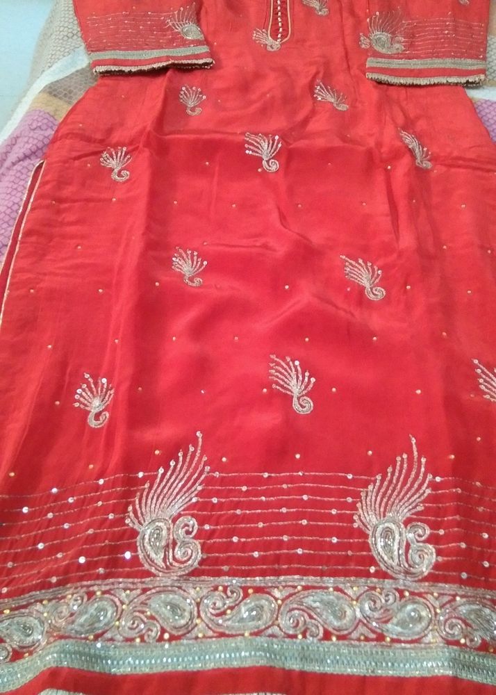 Punjabi Red Suit