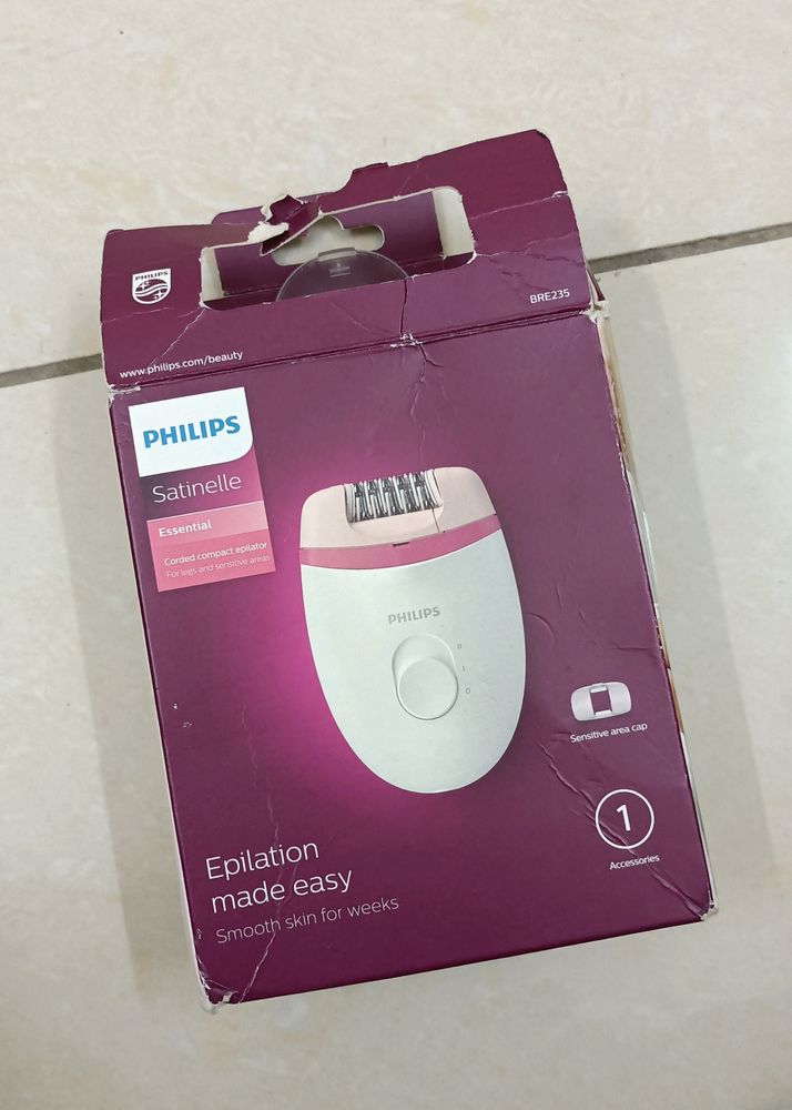 New Phillips Satinelle Corded Epilator