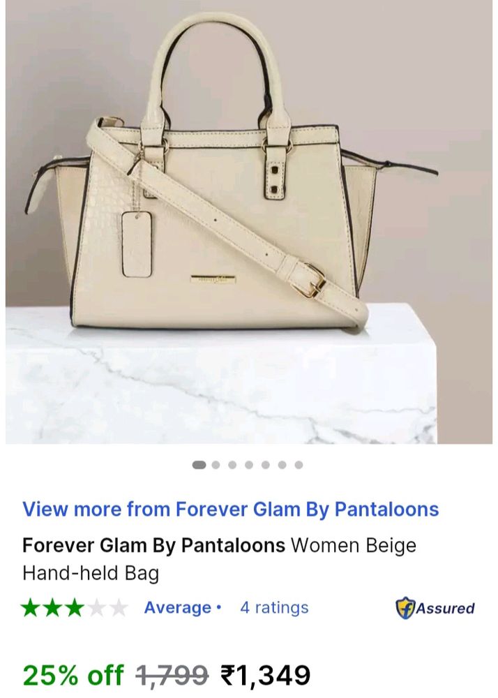 Handbag Forever Glam By Pantaloons