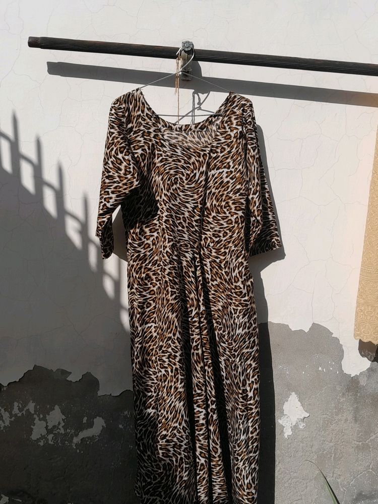 Tiger Print Frock