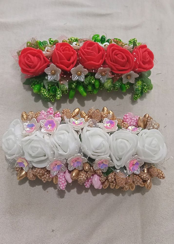 Floral Center Clips Combo