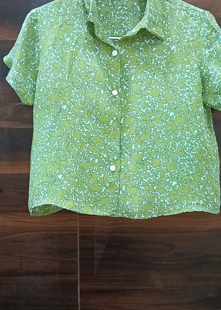 Green Short Shirt