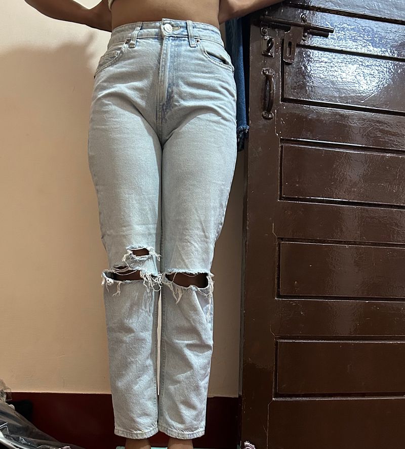 Zara Ripped Jeans