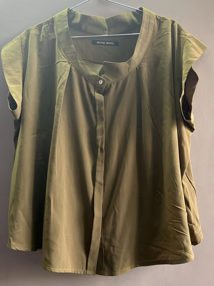 Olive Top For Bust 42-46