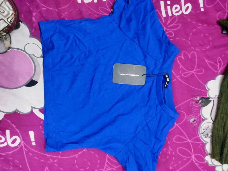 Mini Blue Tee