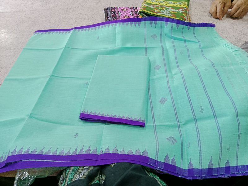 Manipuri Cotton Maslai Set( Mekhla Sador)