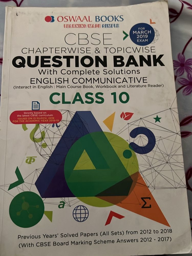 Class 10 English &IT Oswal Question Bank