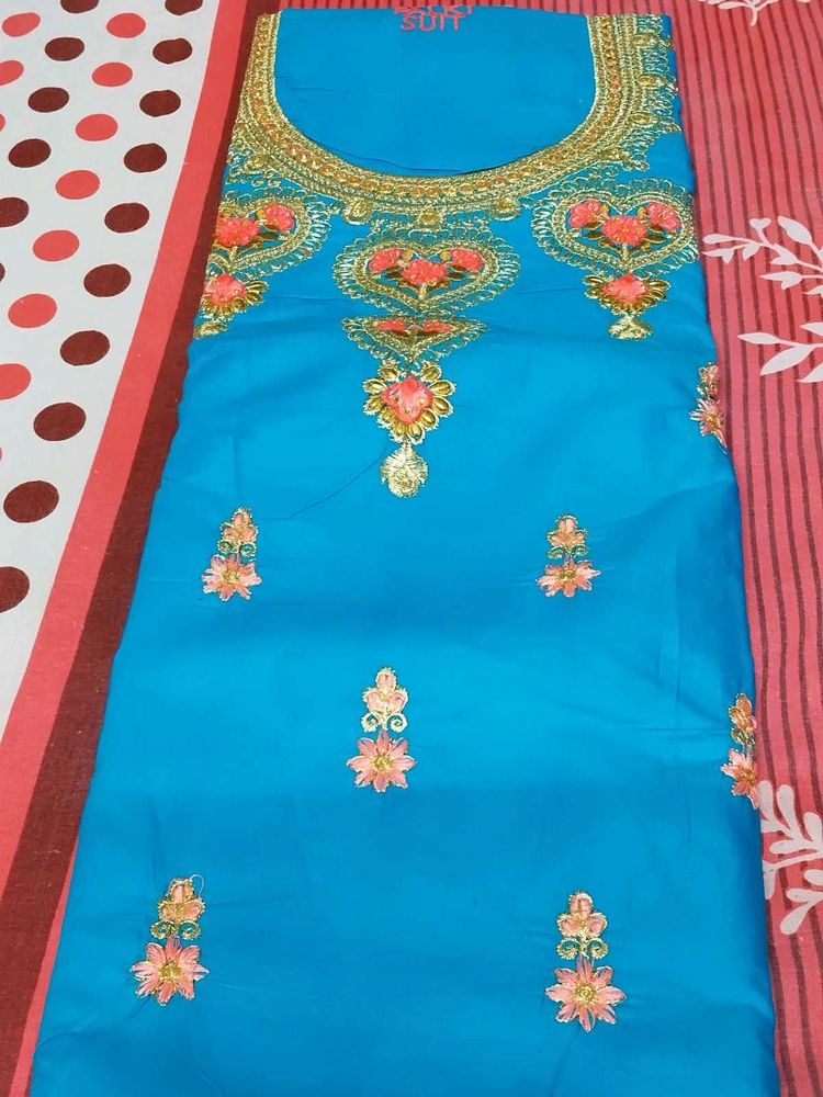 Cotton Suit Salwar With Dupatta ♥️